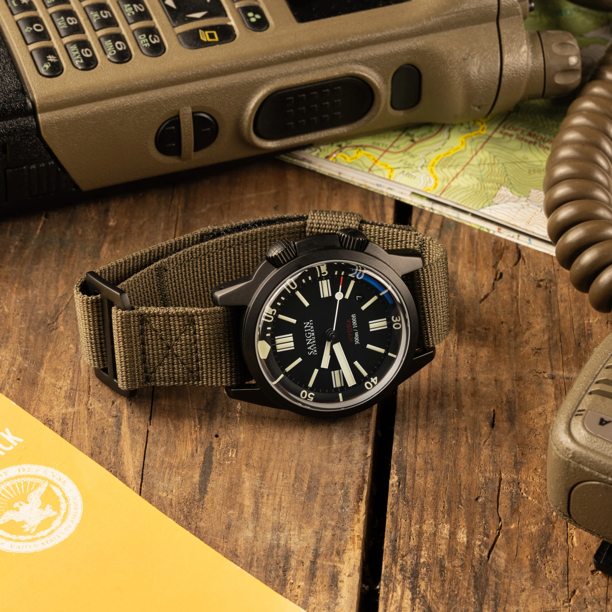 PVD Glomar Explorer - Hook & Loop Strap - Black - Image 2